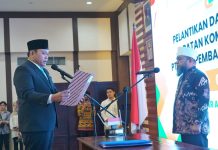 Gubernur Helmi Hasan Lantik Andaru Pranata sebagai Komisaris Nonindependen Bank Bengkulu